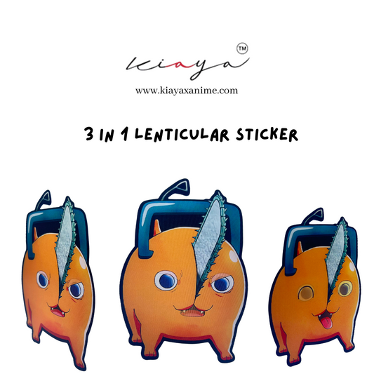 Chainsaw man - 3D Motion Sticker