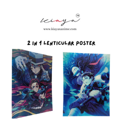 Demon Slayer - 3D Poster