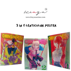 Chainsaw Man - 3D Poster