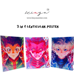 Triple Transition HunterxHunter - 3D Poster