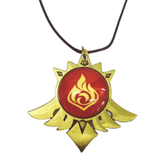 Genshin Pyro Necklace
