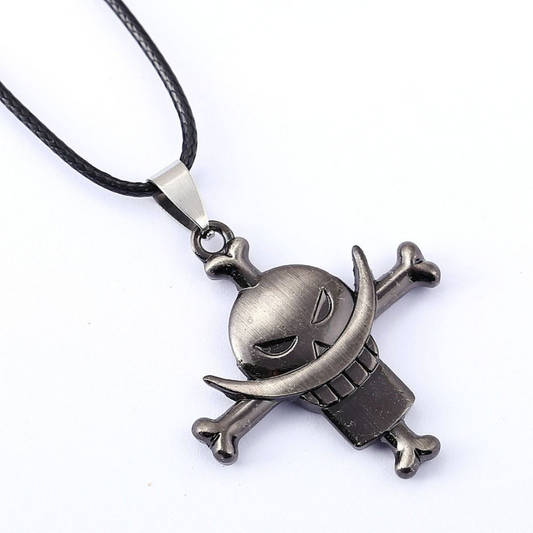 White beard necklace