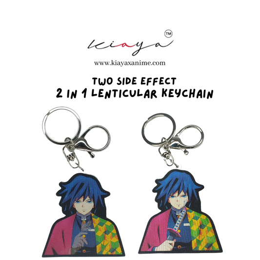 Giyu Tomioka 3D motion keychain