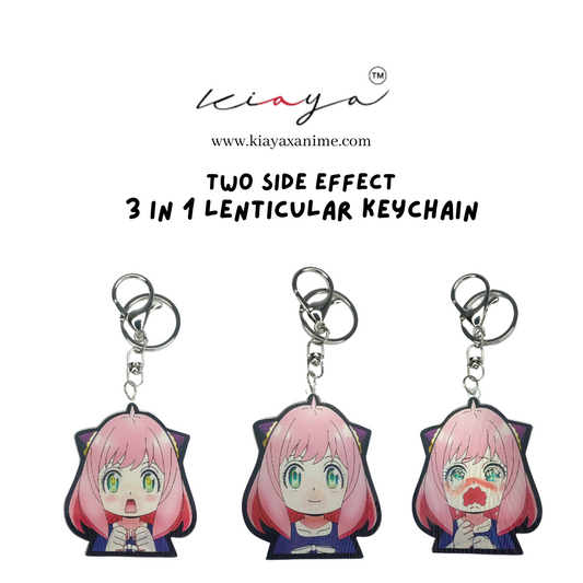 Anya 3D motion keychain