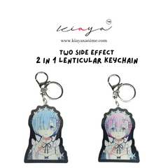 Rem 3D motion keychain