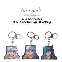 InuYasha 3D motion keychain