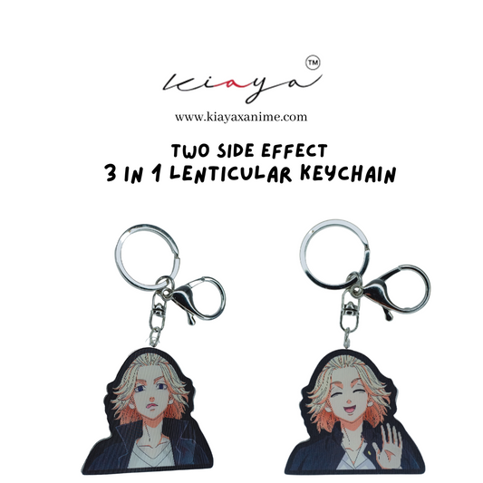 Manji 3D motion keychain