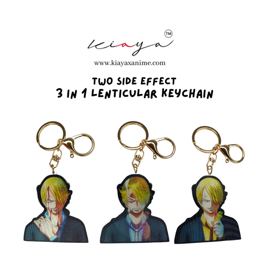 Vinsmoke sanji 3D motion keychain