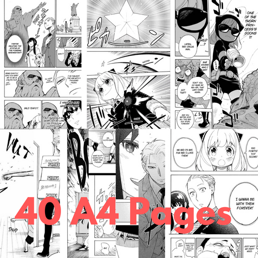 Spyxfamily Wall Manga