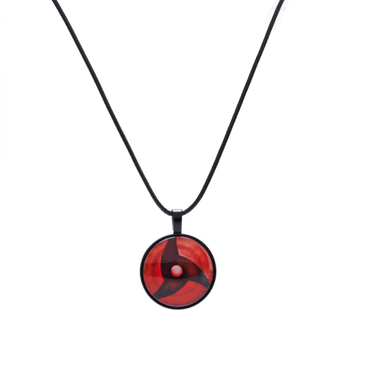 Itachi+ Sharingan Necklace Pack (Black)