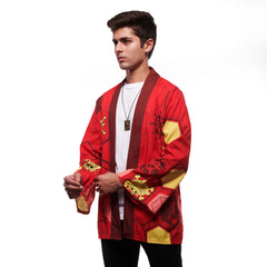 Luffy Kimono + Boa Wanted Necklace