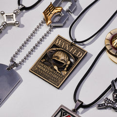 Luffy Wanted Necklace