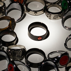 Stainless Sasuke Ring black