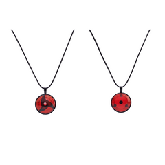 Itachi+ Sharingan Necklace Pack (Black)