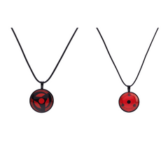 Kakashi + Sharingan necklace ( black)