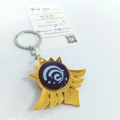Genshin Hydro Keychain