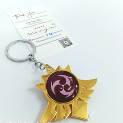 Genshin Electro Keychain