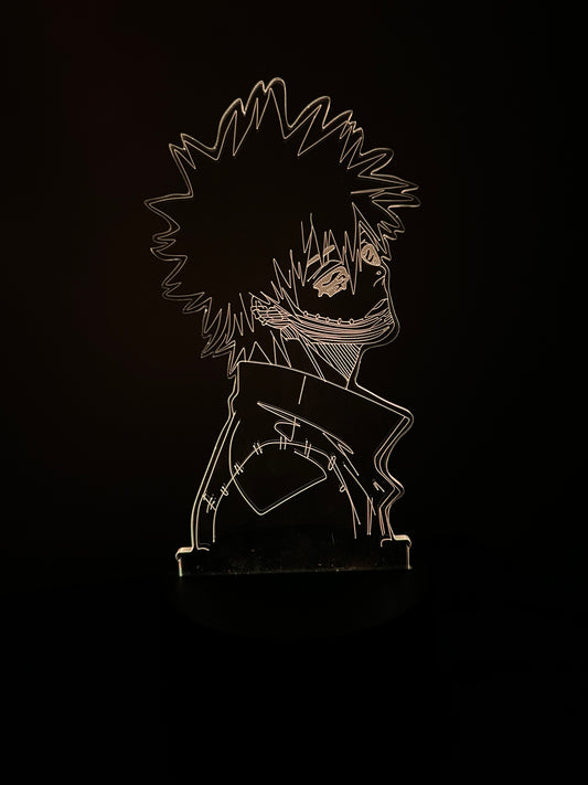 Dabi 3D Illusion  LED Anime Lamp Table
