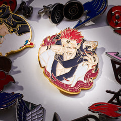 Sukuna Enamel Pin