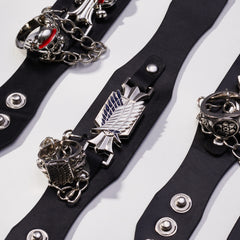 Attack on Titans Bracelet with Ring