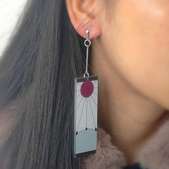 Tanjiro Earrings (Long)