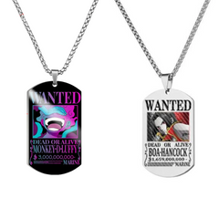 Luffy + Boa Wanted Necklace