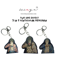 Eren Yeager 3D motion keychain