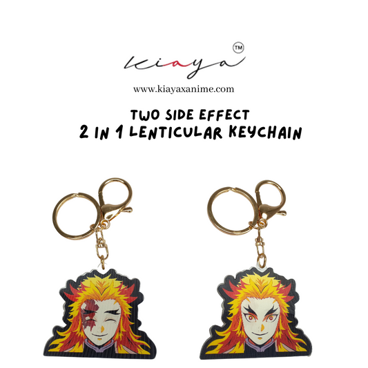 Kyojuro rengoku 3D motion keychain