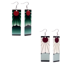 Tanjiro Earrings Combo