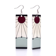 Tanjiro Earrings Combo