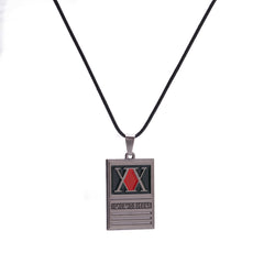 Hunter license necklace