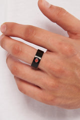 Stainless Akatsuki Ring Black