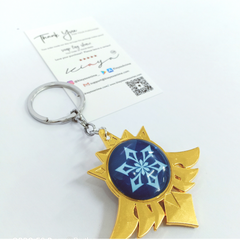 Genshin Cyro Keychain