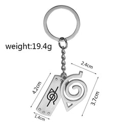 Naruto Keychain- Stainless Steel