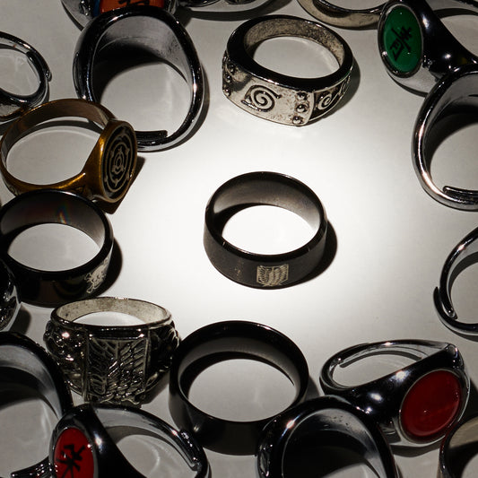 Genuine akatsuki rings with names - Kiaya Accessories – KiayaxAnime